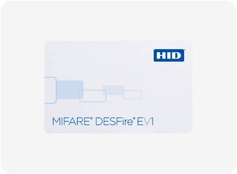 HID® MIFARE® DESFire® EV1 / HID Prox™ Combo 1451 Card